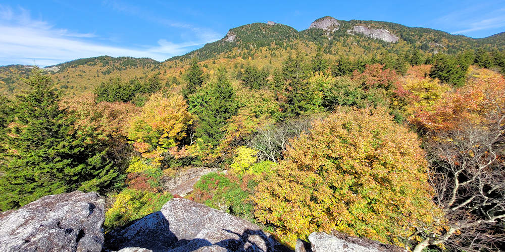 Photo from scenic Black Rock Trail on Grandfather Mountain, NC